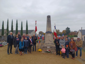 Brissarthe - cérémonie commémorative 2024 du 11 novembre - Les Hauts-d'Anjou