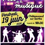 Affiche Fête de la musique 2026 organisée par l'association LES ENSEIGNES